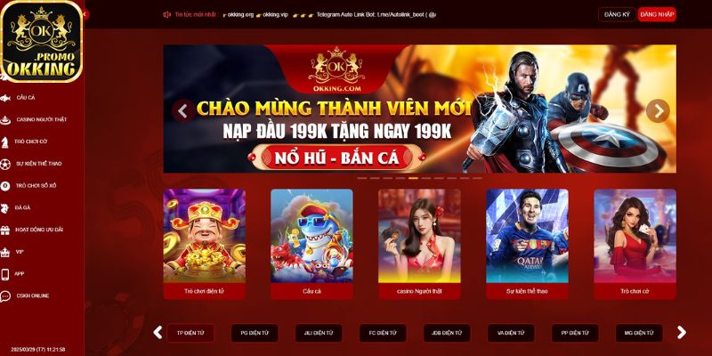Tham gia nổ hũ với nhiều tựa game