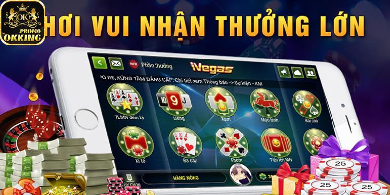 Top 5 game bài đắt khách tại Okking